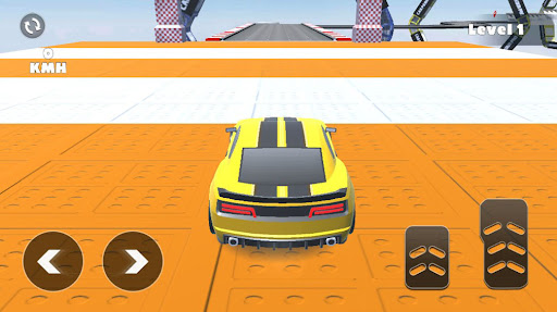 Fast racing cars ramp Screen 3
