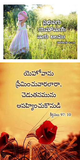 Bible Telugu Quotes Screen 2