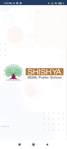 Android application Shishya Beml Public School screenshort