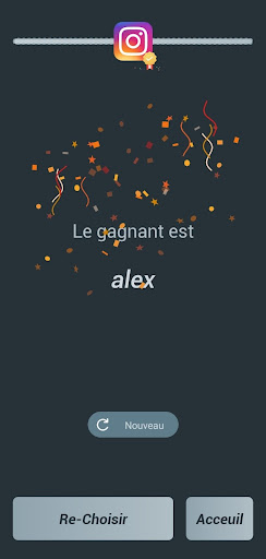 Choix Aléatoire Screen 2