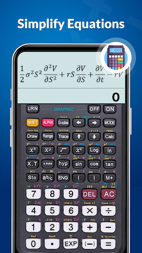 Calculator App - Scientific Screen 3