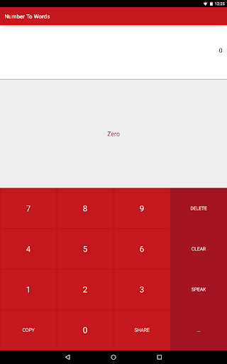Number To Words Screen 3