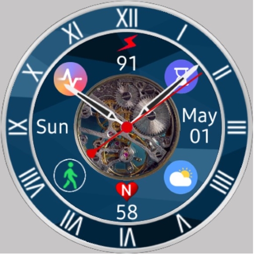Classic Analog Timepiece logo