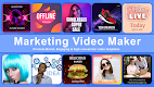 screenshot of Marketing video maker Ad maker