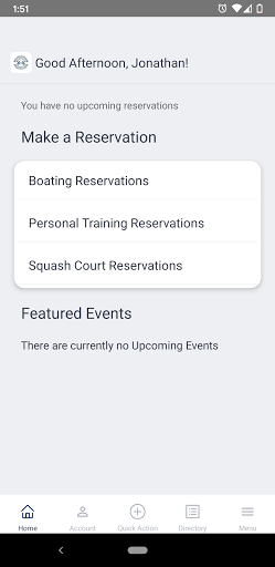 The Boathouse & Field Club Screen 2