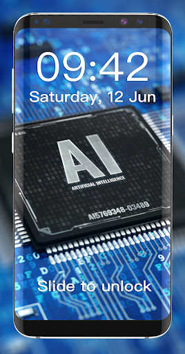 Android application CPU Circuit Board Lock Screen screenshort
