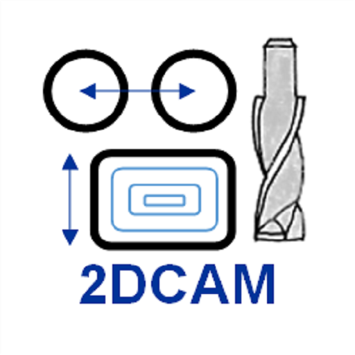2DCAM and DXF Maker logo