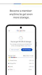 Google One Screenshot