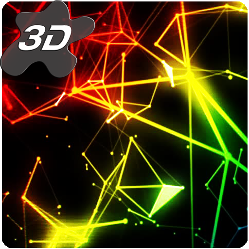 Abstract Particles Wallpaper