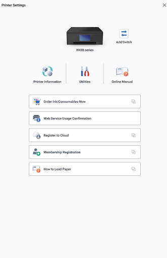 Printer Share Mobile Print App Screen 3