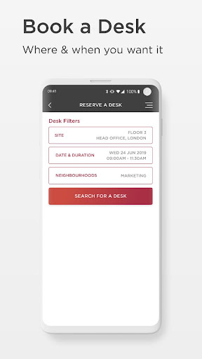 SmartSpace Workplace Screen 2