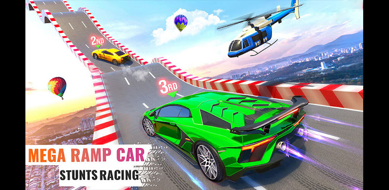 Furious Car Stunts Mega Ramp Car Racing Games