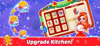 Game screenshot Christmas Diary - Cooking Game mod apk