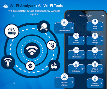 WiFi Analyzer : All WiFi Tools
