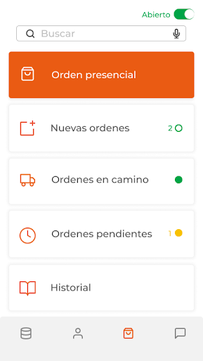 Android application Niku-Negocio screenshort