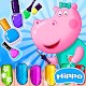 Hippo manicure: Game for girls