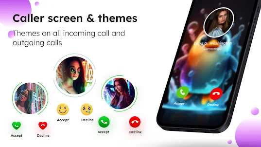 Color Caller Screen Call Theme