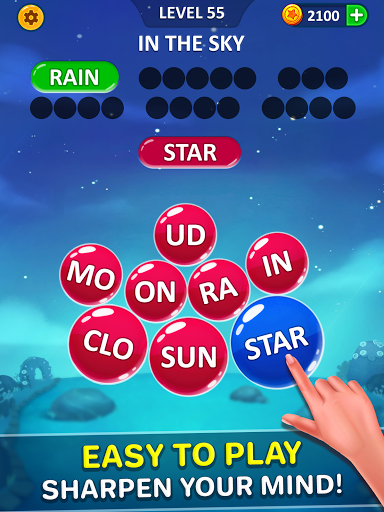 Word Bubble Puzzle - Word Game Screenshot