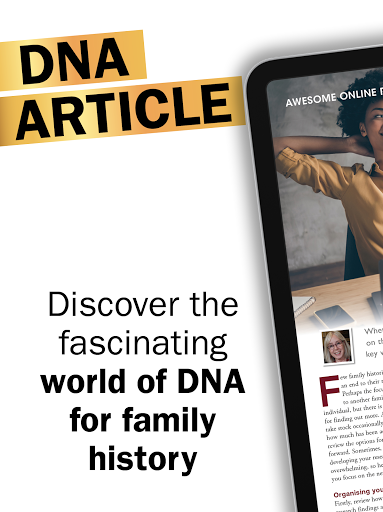 Screenshot of Family Tree Magazine