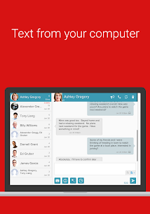 SMS from PC / Tablet  Sync Text from Computer Mod Apk 2