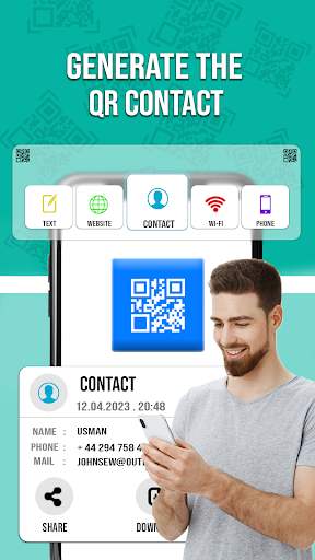 QR Generator & Barcode Reader Screenshot 4 - AppWisp.com