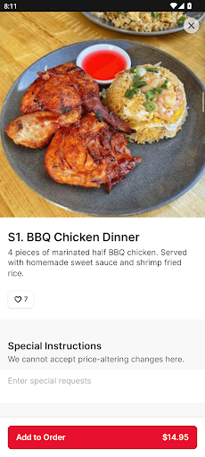 Thai Original BBQ & Restaurant Screen 3