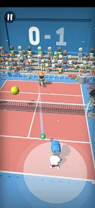 Tennis Little Heros 3D Game