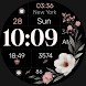 Simple Floral Watch Face