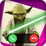 Fake call from Yoda of Star Wars icon