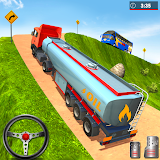 Offroad Oil Tanker Truck Games icon