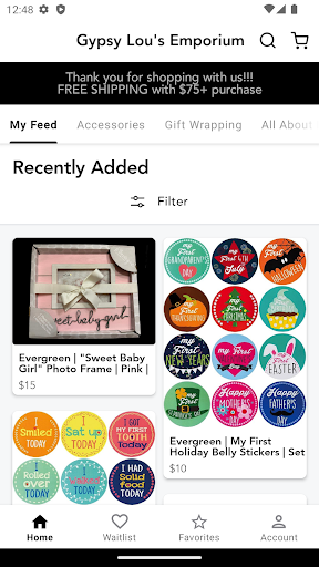 Android application Gypsy Lou's Emporium screenshort