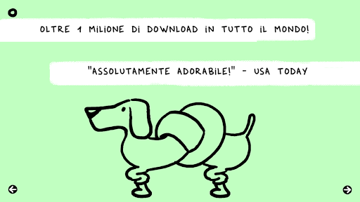 Anteprima dell'app