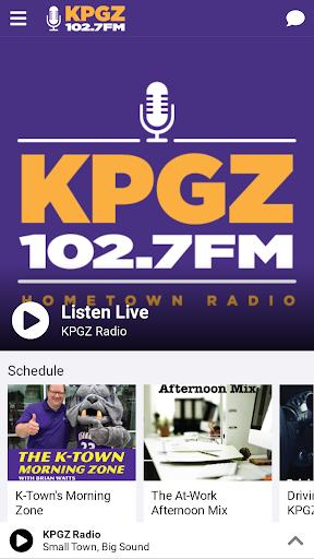 Android application KPGZ Radio screenshort