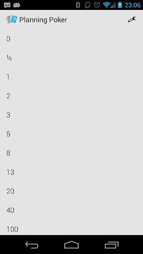 Planning Poker Screen 3
