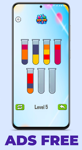 Screenshot of Water Sorting  - Color Sort
