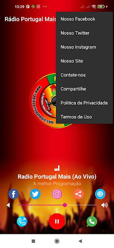 Rádio Portugal Mais Screen 3