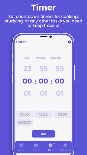 Alarm Clock App ekran görüntüsü