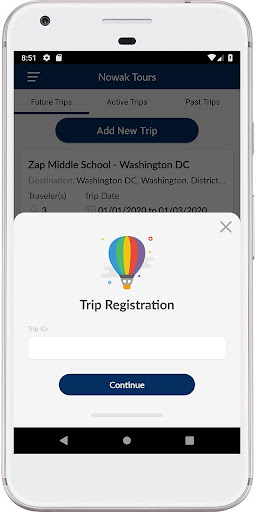 Nowak Tours Screen 3