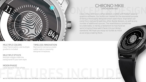 Android application CHRONOMKIII Starfield Inspired screenshort