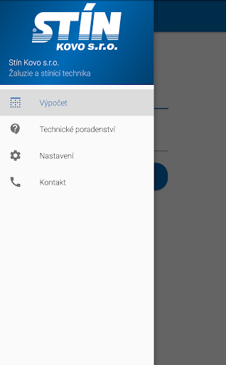 Android application Stín Kovo s.r.o. screenshort