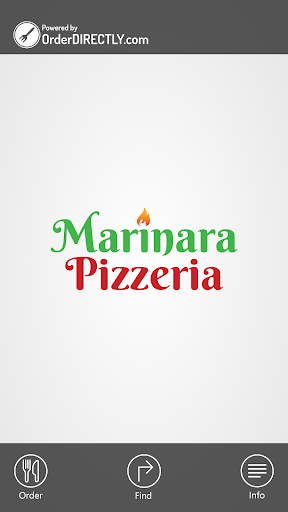 Android application Marinara Woodfire Oven Pizeria screenshort