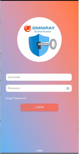 OmniPay Mobile Authenticator Screen 3