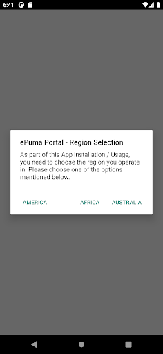 ePuma Portal Screen 2