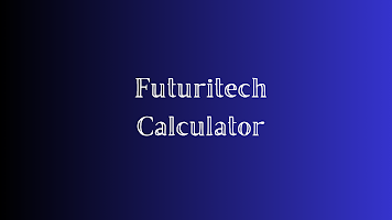 Futuritech Claculator APK Gambar Screenshot #2