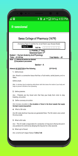 Pharmacy Notes Screen 3
