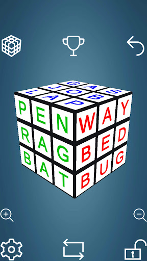 Word Puzzle Cube Screen 2
