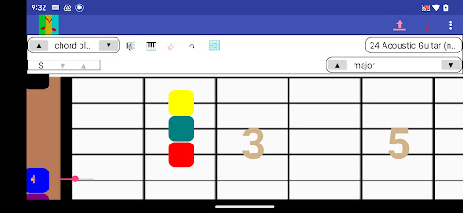 Android application miniMidi screenshort