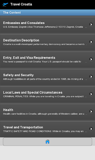 Croatia Travel Guide Screen 2