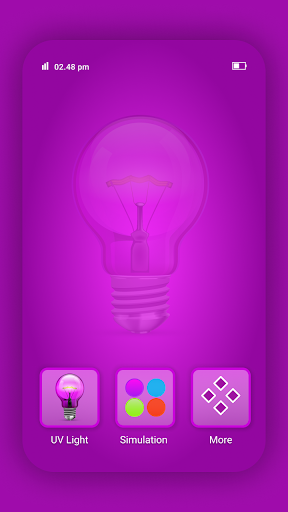 UV light simulator Screen 2