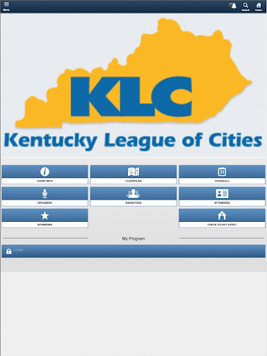 KLC Events Screen 3